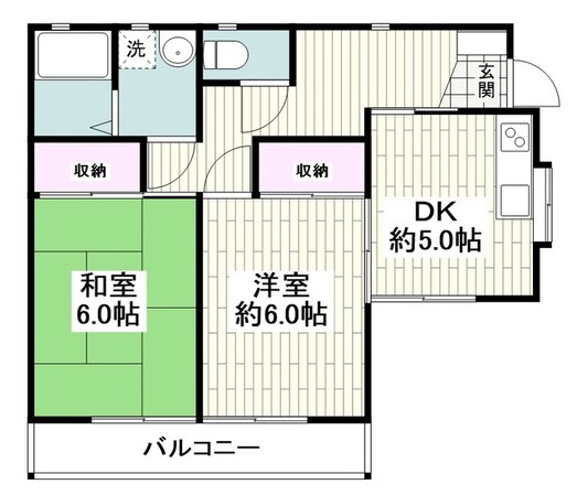 リトルパインの物件間取画像